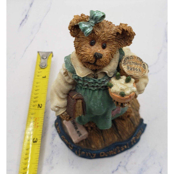 Boyds Bears Jennifer Newmom Great Expectations Bearstone Collection 4.5 Inch - Picture 10 of 10